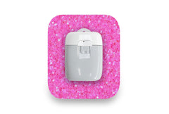 Pink Glitter Patch - 20 Pack for Medtrum Pump diabetes supplies and insulin pumps