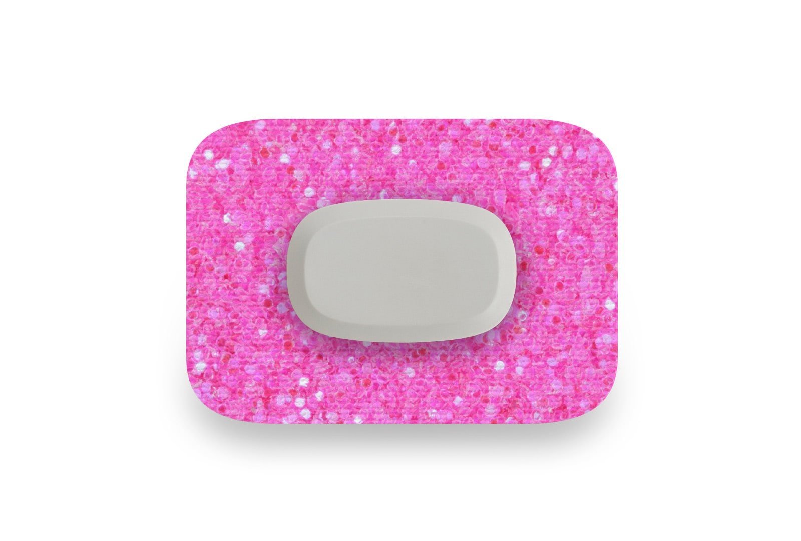 Pink Glitter Patch - 20 Pack for GlucoRX Aidex diabetes supplies and insulin pumps