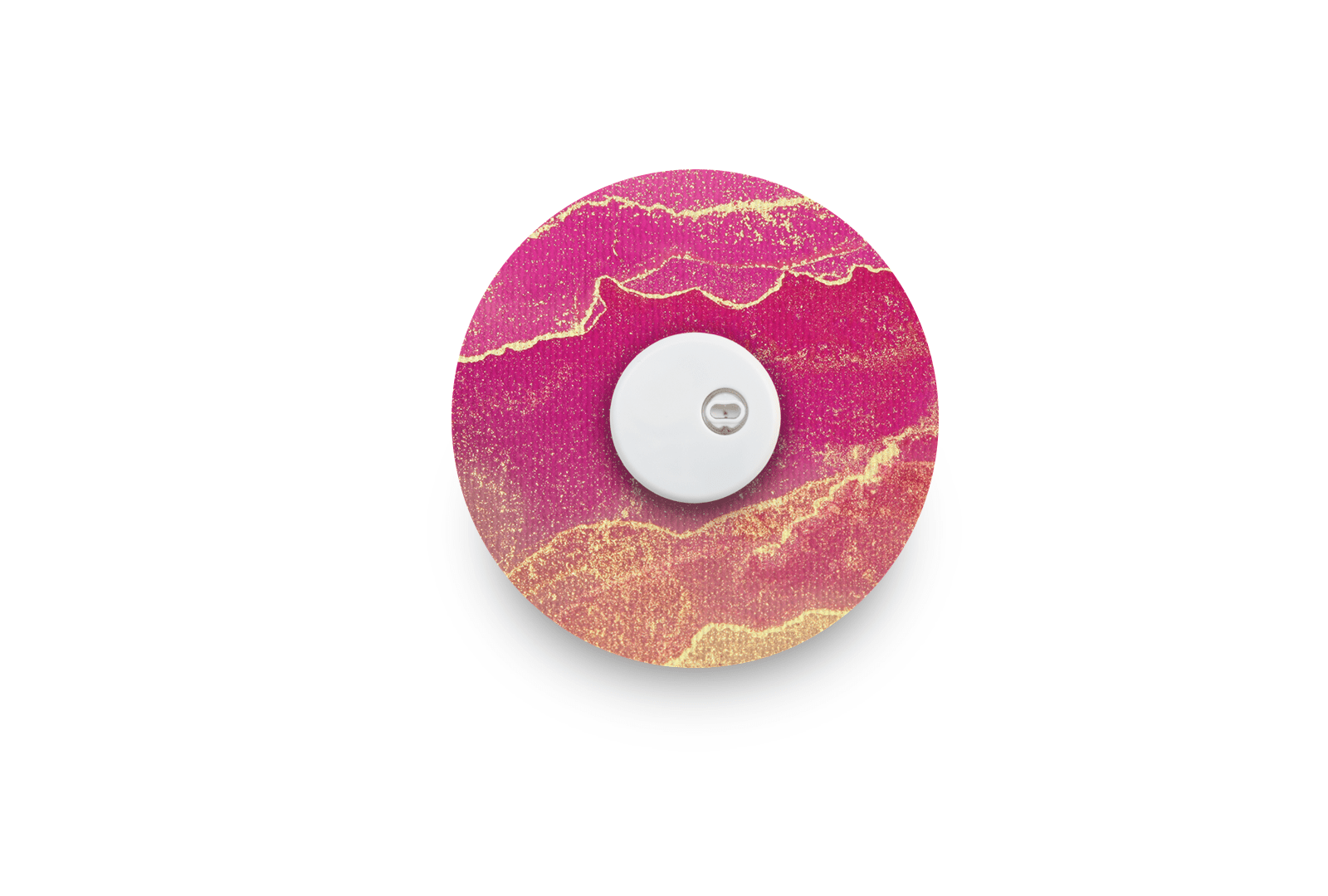 Pink Marble Patch - Libre 3 for Single diabetes supplies and insulin pumps