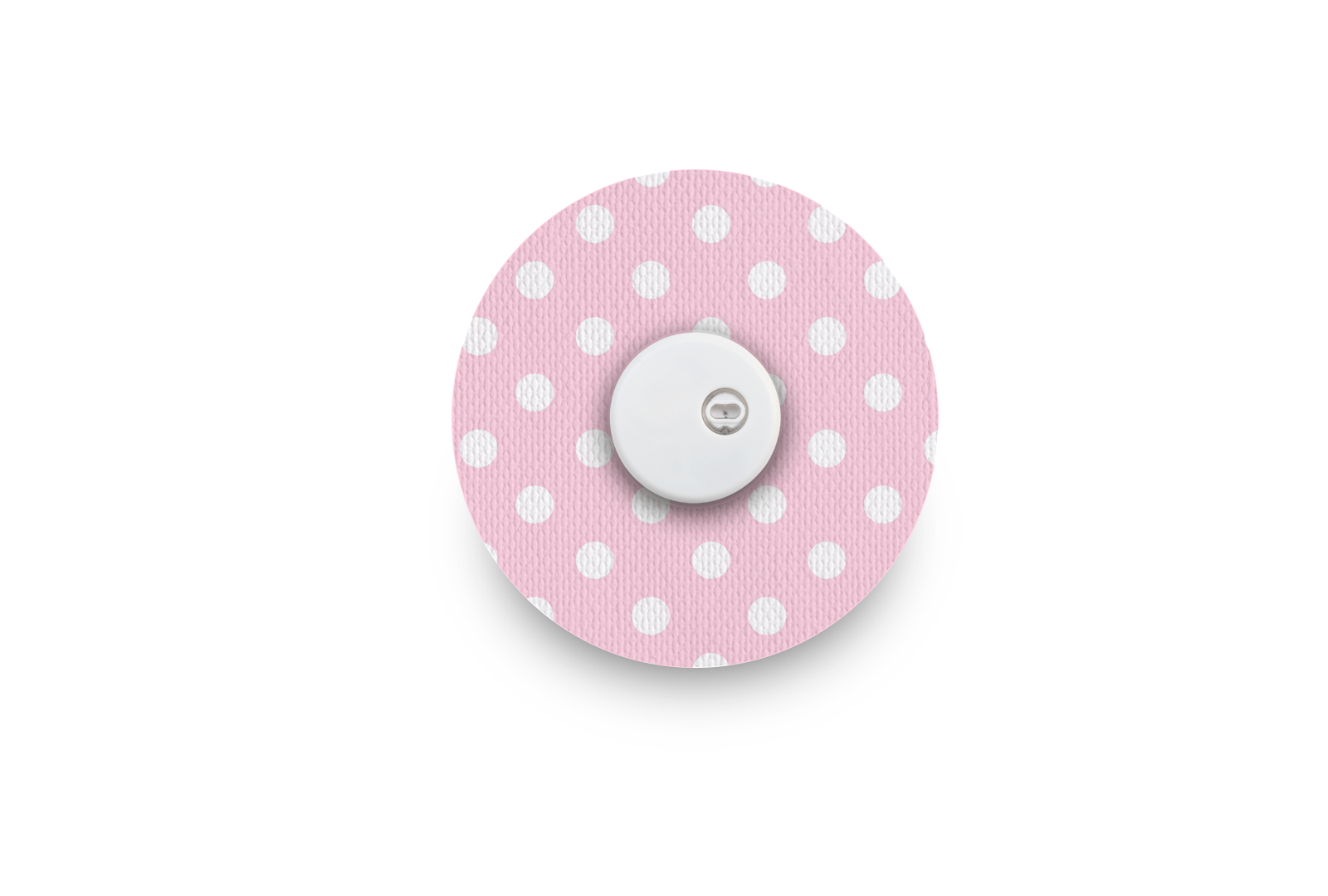 Pink Polka Dot Patch for Freestyle Libre 3 diabetes supplies and insulin pumps