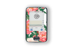 Pretty Peony Sticker for Novopen 4, 5, 6, or Echo diabetes supplies and insulin pumps