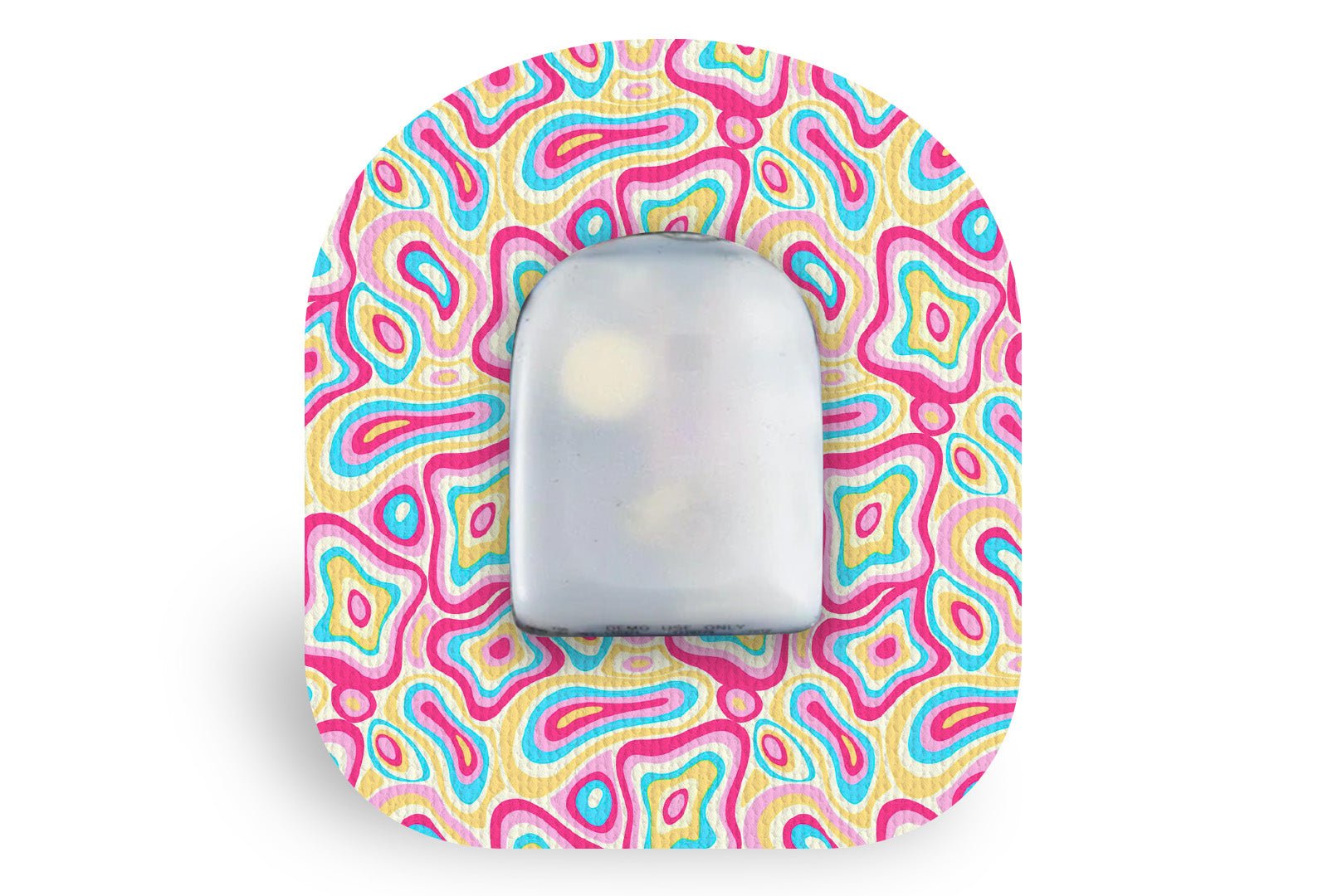 Psychedelic Patch for Omnipod diabetes supplies and insulin pumps