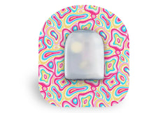 Psychedelic Patch for Omnipod diabetes supplies and insulin pumps