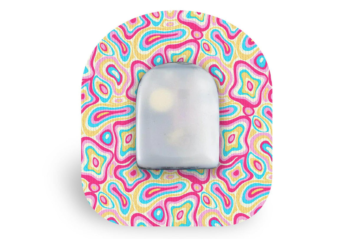 Psychedelic Patch - Omnipod for Single diabetes supplies and insulin pumps