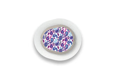 Purple Drops Sticker for Novopen 4, 5, 6, or Echo diabetes supplies and insulin pumps