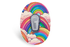 Retro Rainbow Patch for Dexcom G6 / One diabetes supplies and insulin pumps