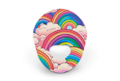 Retro Rainbow Patch - Guardian Enlite for Single diabetes supplies and insulin pumps