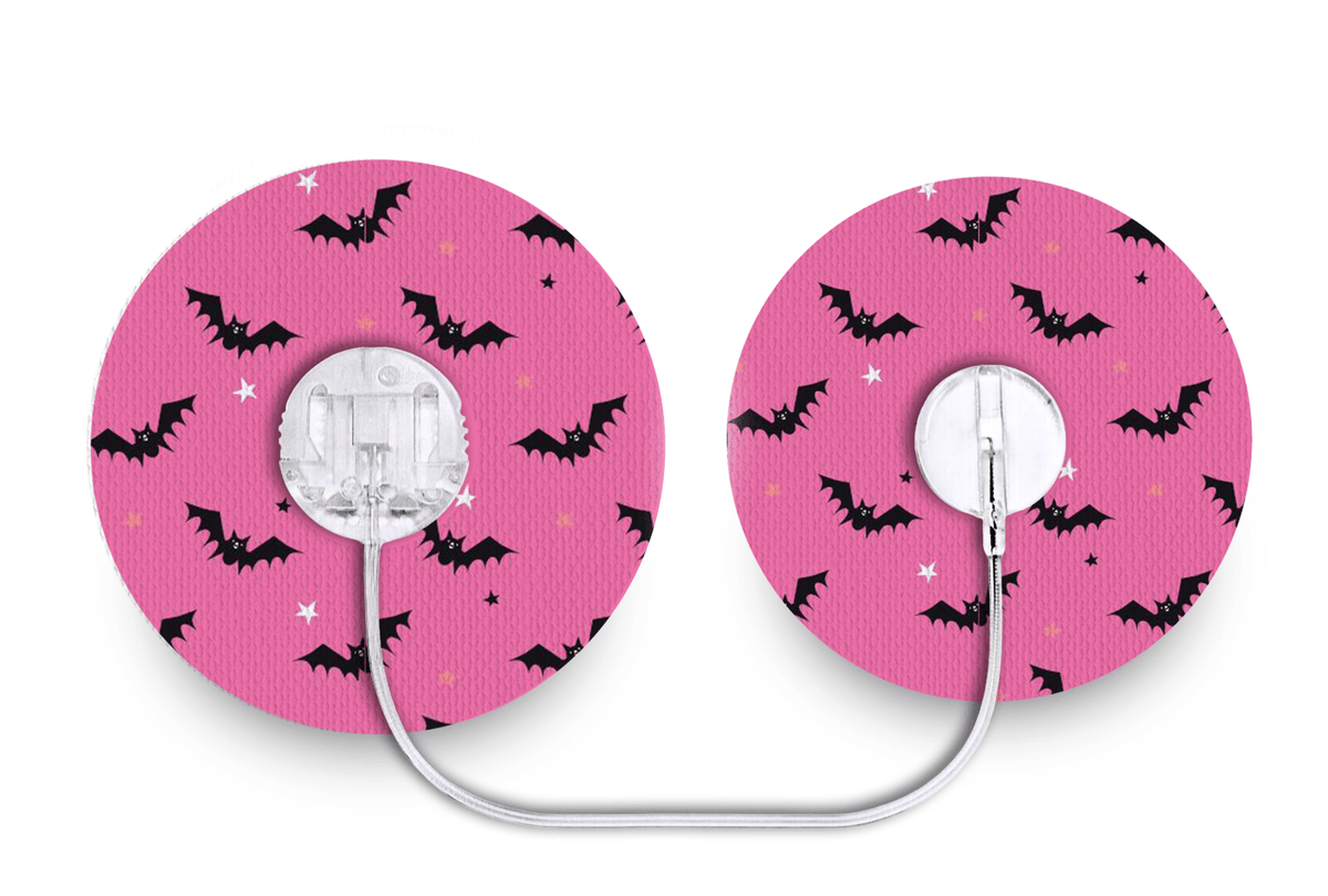 Scary Bats Patch - Minimed Sure - T for Single diabetes supplies and insulin pumps