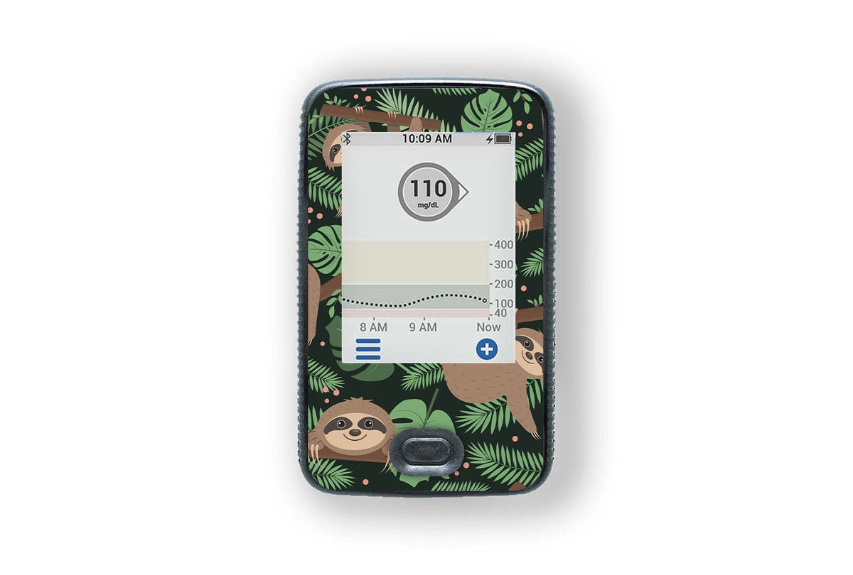 Sloth Sticker - Dexcom G6 / One Receiver for diabetes supplies and insulin pumps