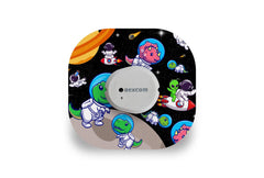 Space Dinosaur Patch - Dexcom G7 / One+ for Single diabetes supplies and insulin pumps