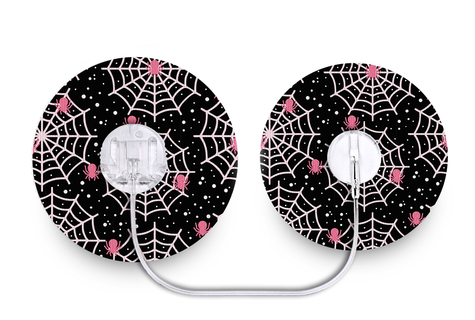 Sparkling Spider Web Patch for Tru - Steel diabetes supplies and insulin pumps