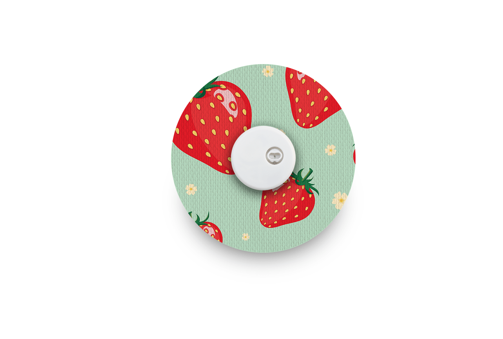 Strawberry Delight Patch for Freestyle Libre 3 diabetes supplies and insulin pumps