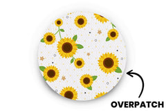 Sunflower Patch - 20 Pack for Freestyle Libre 3 diabetes supplies and insulin pumps