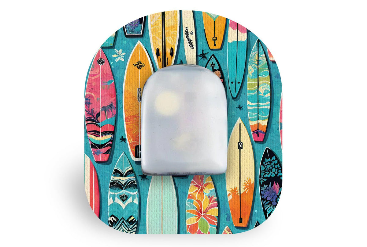 Surfboards Patch - Omnipod for Omnipod diabetes supplies and insulin pumps