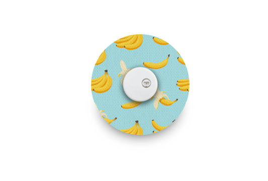 Totally Bananas Patch - Libre 3 for Single diabetes supplies and insulin pumps