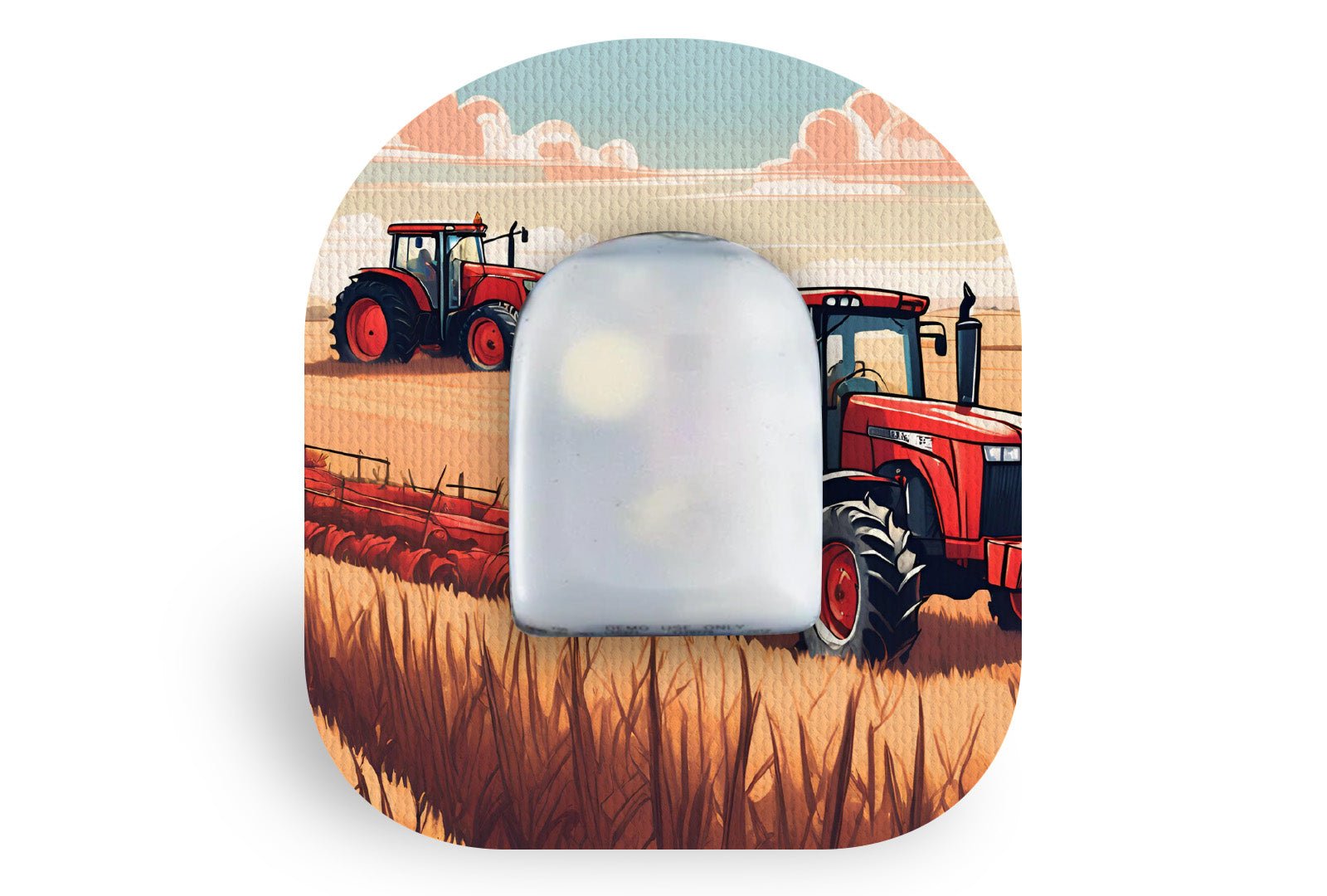 Tractor Patch for Omnipod diabetes supplies and insulin pumps