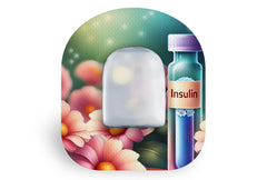 Vial of Life Patch for Omnipod diabetes supplies and insulin pumps