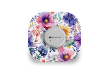  Watercolour Flowers Patch - Dexcom G7 for Single diabetes supplies and insulin pumps