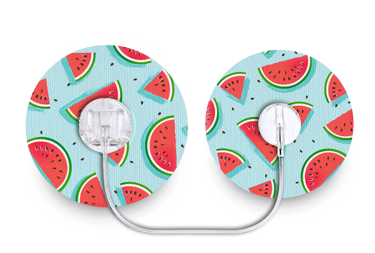 Watermelon Patch - Minimed Sure - T for Single diabetes supplies and insulin pumps