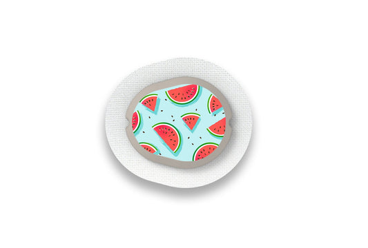 Watermelon Sticker - Dexcom G7 / One+ Sensor for diabetes supplies and insulin pumps