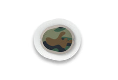 Woodland Camo Sticker for Novopen 4, 5, 6, or Echo diabetes supplies and insulin pumps