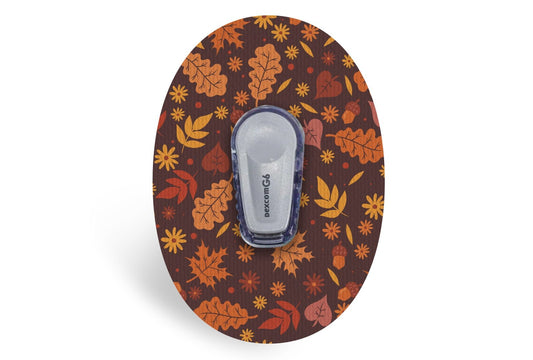 Autumn Leaves Patch - Dexcom G6 / One for Single diabetes CGMs and insulin pumps