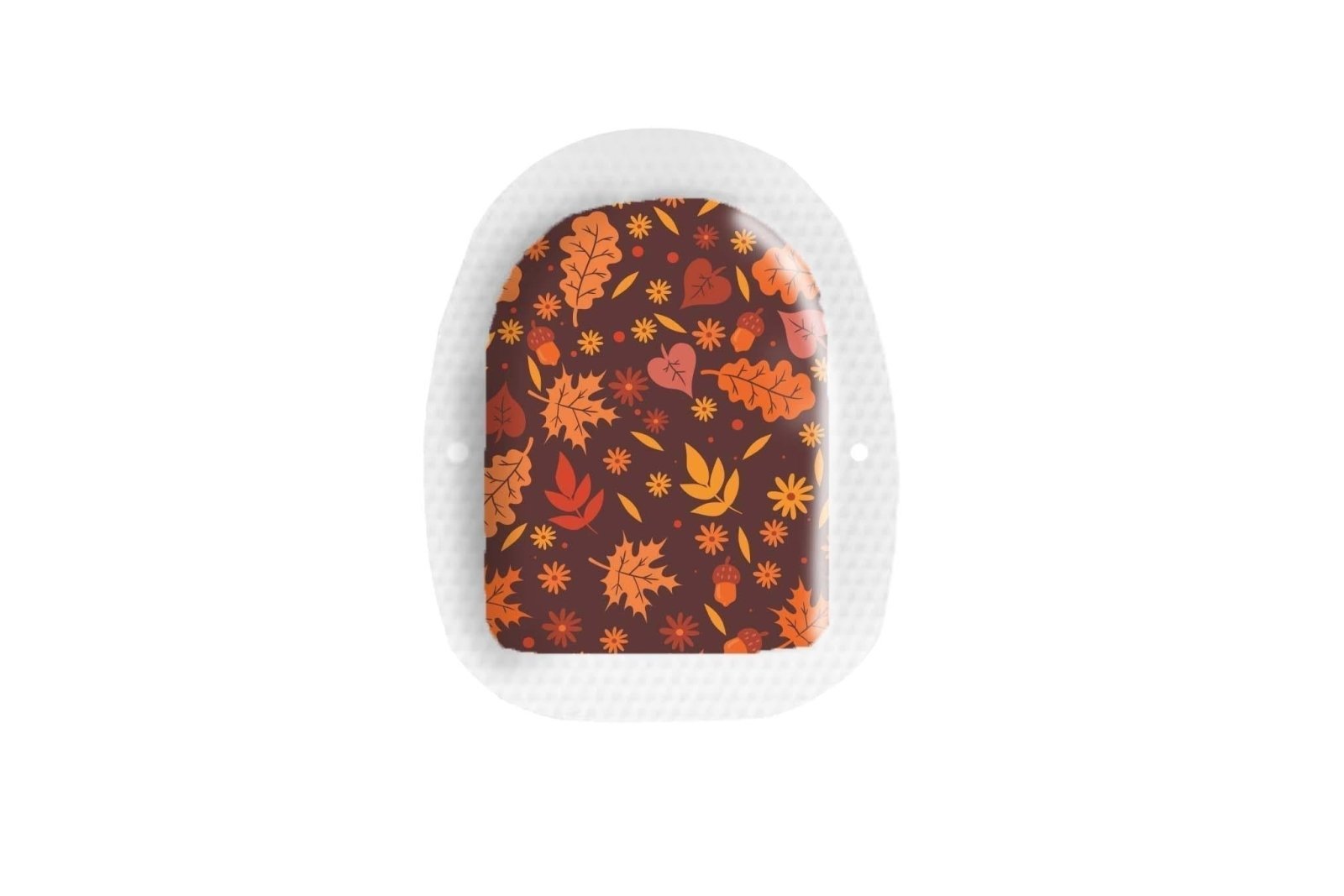 Autumn Leaves Stickers for Omnipod 4 & 5 Pump diabetes supplies and insulin pumps