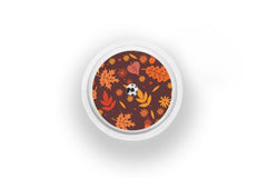 Autumn Leaves Stickers for Freestyle Libre 1, 2, or 2+ diabetes supplies and insulin pumps