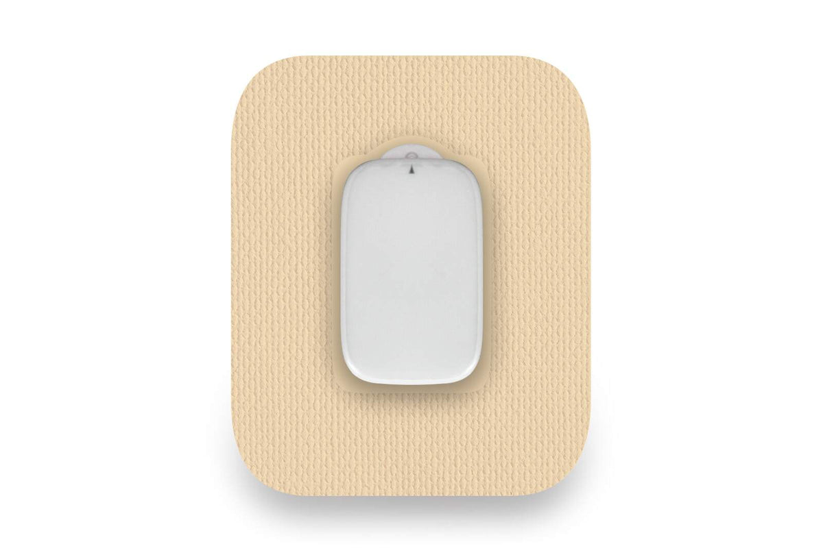 Beige Patch - Medtrum CGM for Single diabetes CGMs and insulin pumps