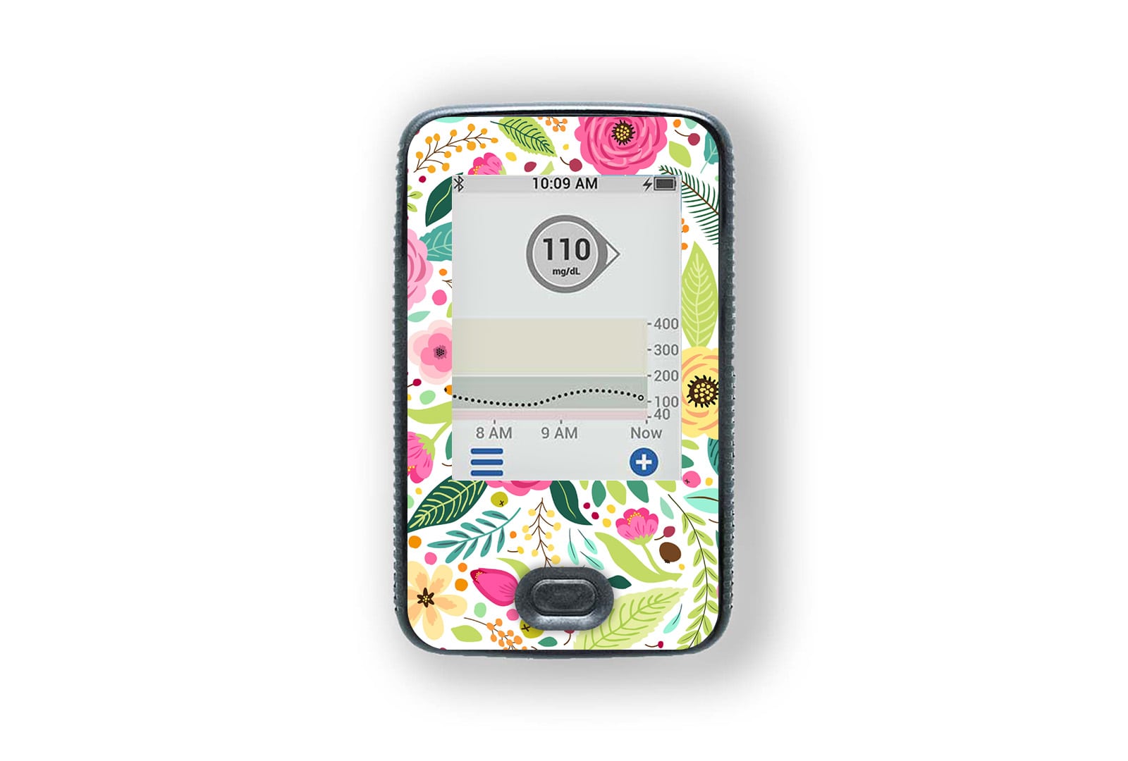 Bloom Petals Sticker - Dexcom G6 / One Receiver for diabetes supplies and insulin pumps