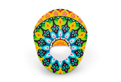 Bright Mandala Patch for Guardian Enlite diabetes supplies and insulin pumps