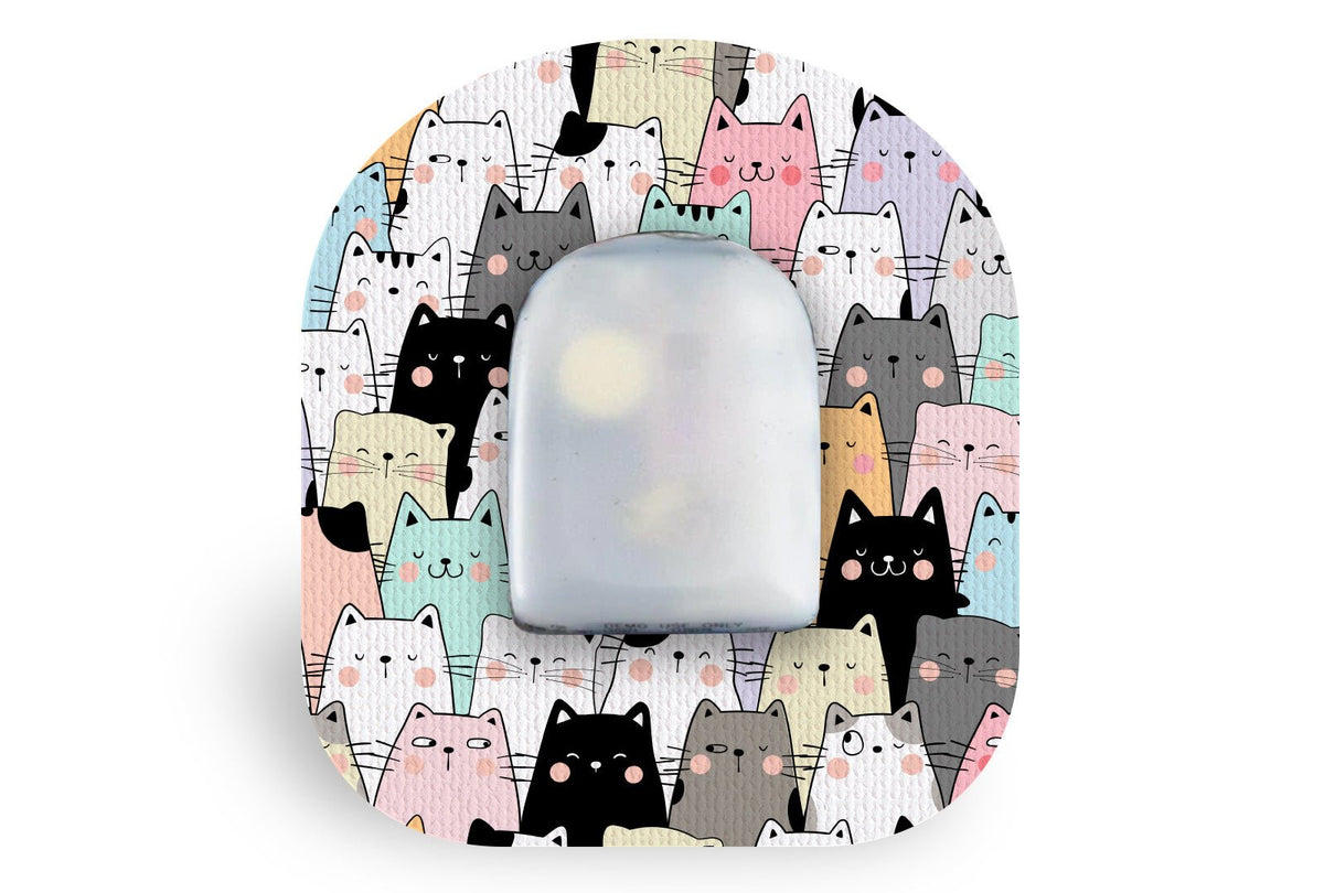 Cat Patch - Omnipod for Single diabetes supplies and insulin pumps