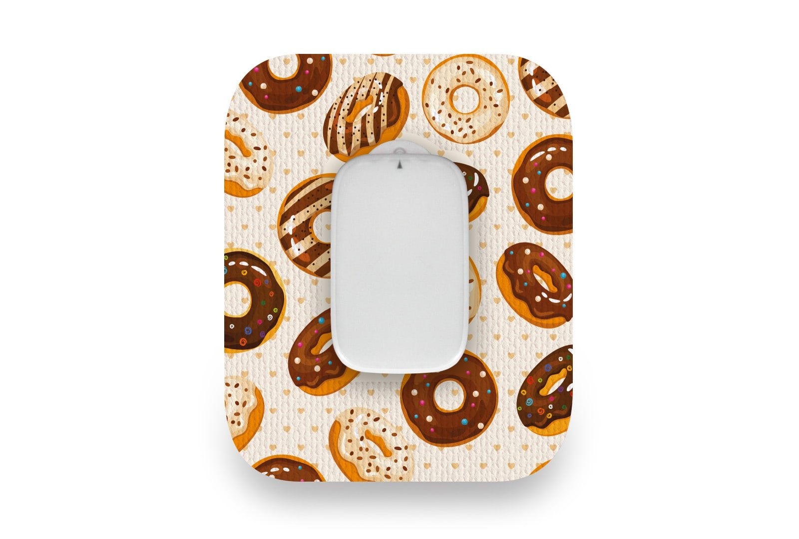 Chocolate Donuts Patch for Medtrum CGM diabetes CGMs and insulin pumps