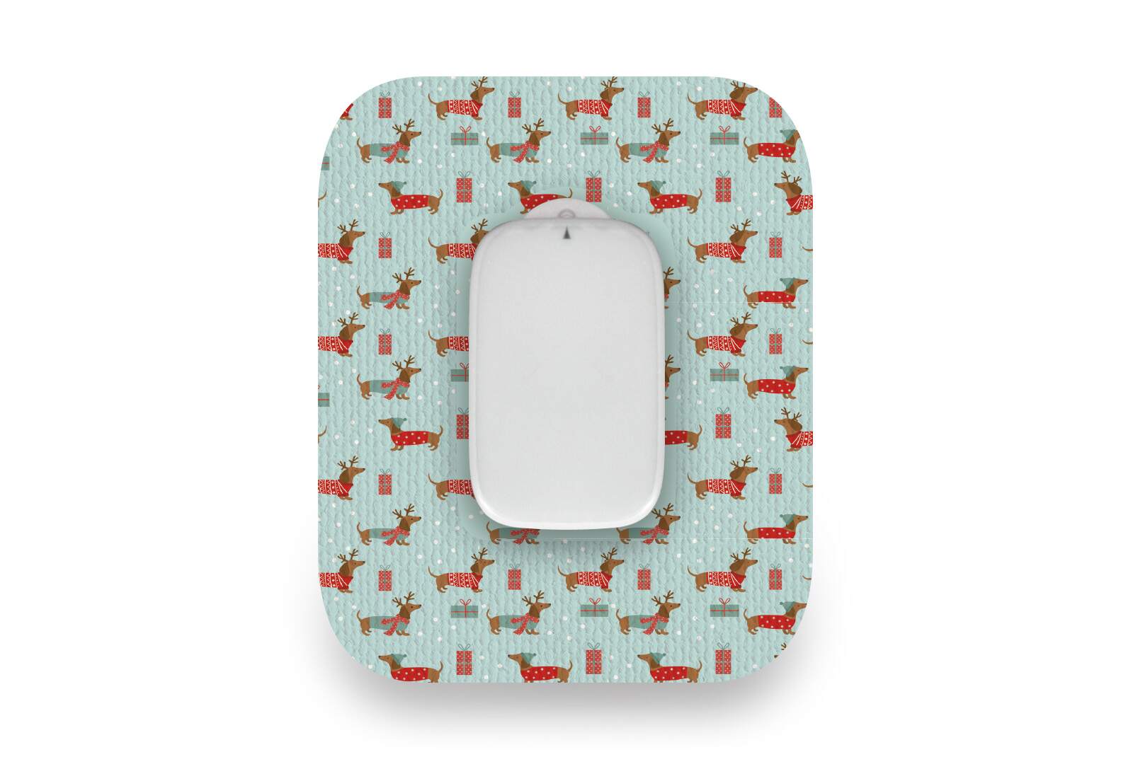 Christmas Puppy Patch - Medtrum CGM for Single diabetes CGMs and insulin pumps