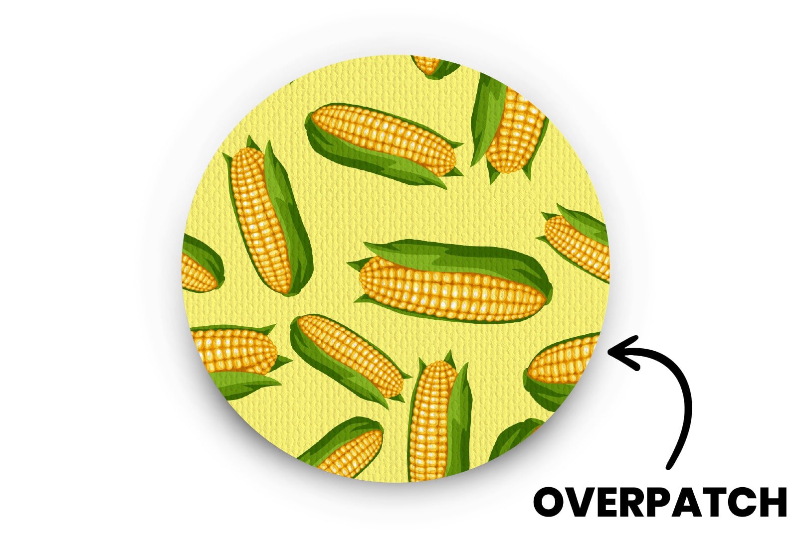 Corn Patch for Freestyle Libre 3 diabetes CGMs and insulin pumps