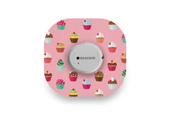 Cupcakes Patch for Dexcom G7 / One+ diabetes CGMs and insulin pumps