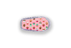 Cupcakes Sticker for Novopen 4, 5, 6, or Echo diabetes supplies and insulin pumps