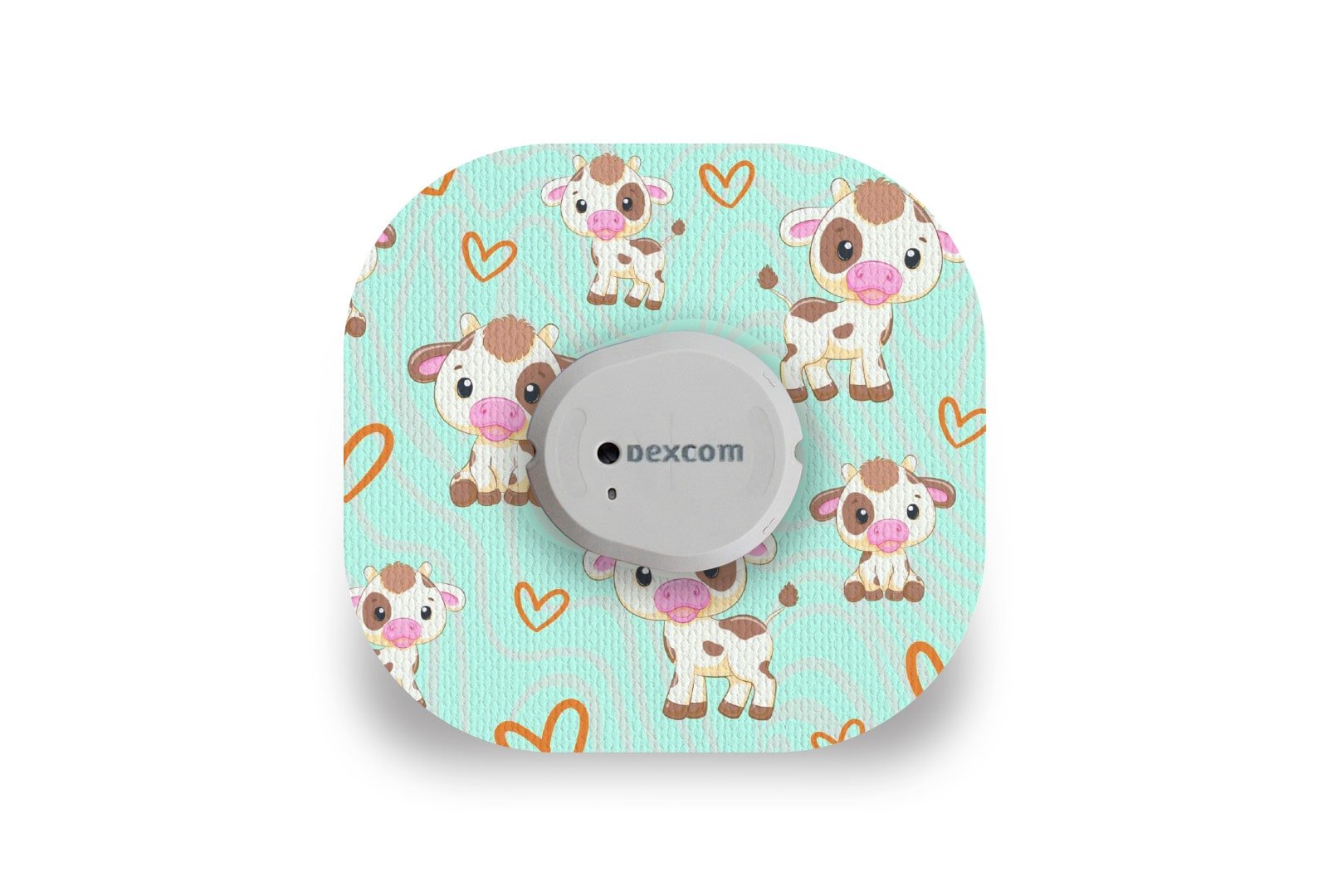 Cute Cows Patch - Dexcom G7 / One+ for Single diabetes supplies and insulin pumps