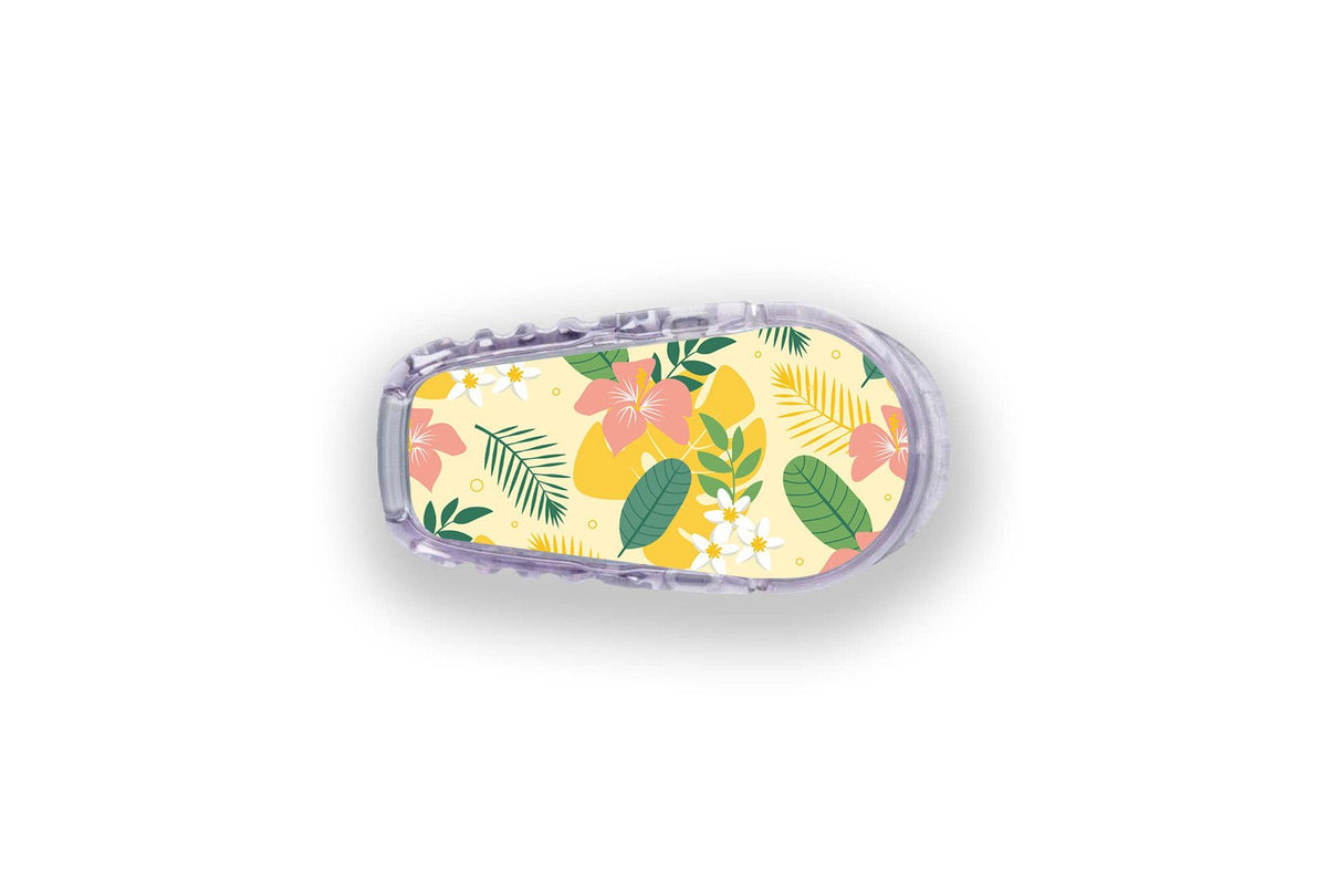 Delightfull Flowers Sticker - Dexcom G6 / One Sensor for diabetes supplies and insulin pumps