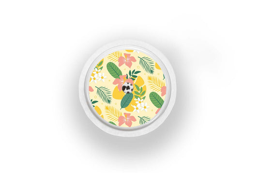 Delightfull Flowers Sticker - Freestyle Libre 1, 2, or 2+ for diabetes supplies and insulin pumps