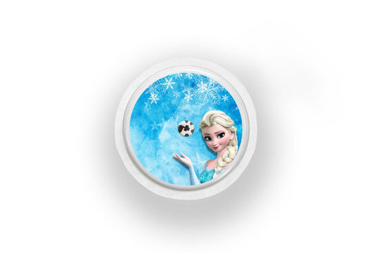 Elsa Sticker - Freestyle Libre 1, 2, or 2+ for diabetes supplies and insulin pumps