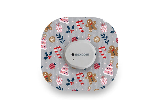 Festive Fun Patch for Dexcom G7 / One+ diabetes CGMs and insulin pumps