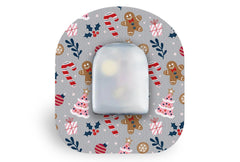 Festive Fun Patch - Omnipod for Single diabetes CGMs and insulin pumps