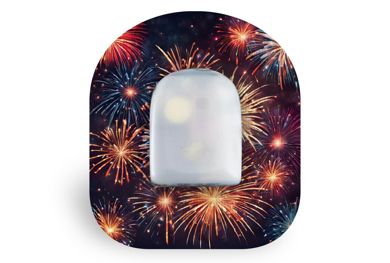 Fireworks Patch for Omnipod diabetes supplies and insulin pumps