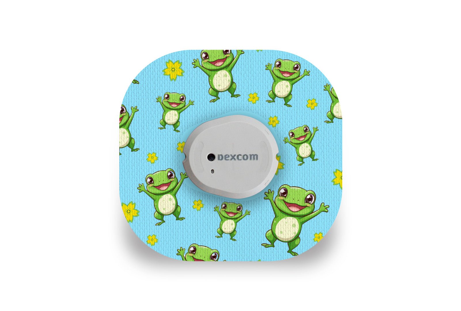 Freddy the Frog Patch - Dexcom G7 / One+ for Single diabetes supplies and insulin pumps