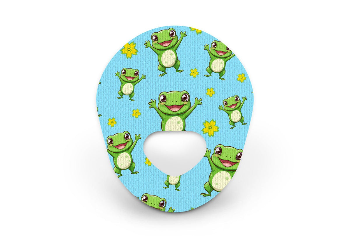 Freddy the Frog Patch - Guardian Enlite for Single diabetes supplies and insulin pumps