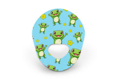 Freddy the Frog Patch - Guardian Enlite for Single diabetes supplies and insulin pumps