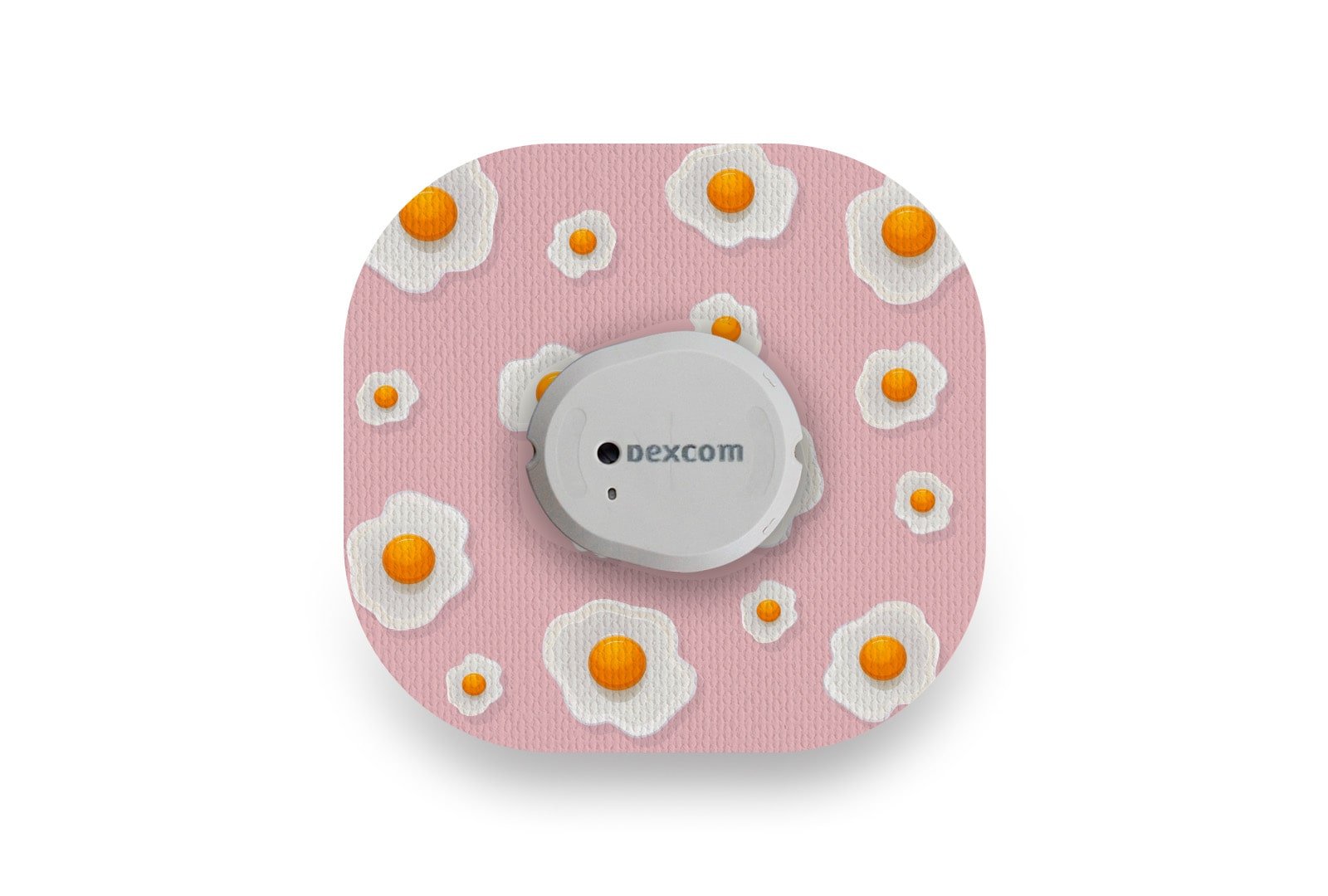 Fried Egg Patch - Dexcom G7 / One+ for Single diabetes CGMs and insulin pumps