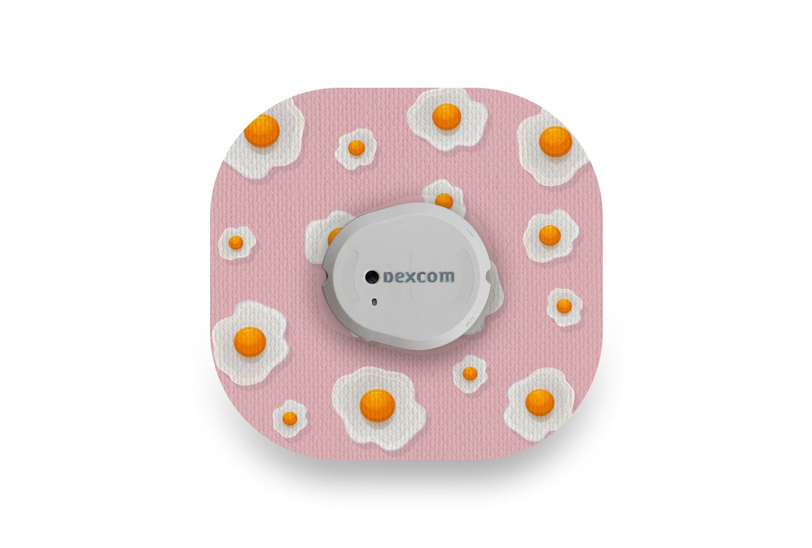 Fried Egg Patch for Dexcom G7 / One+ diabetes CGMs and insulin pumps