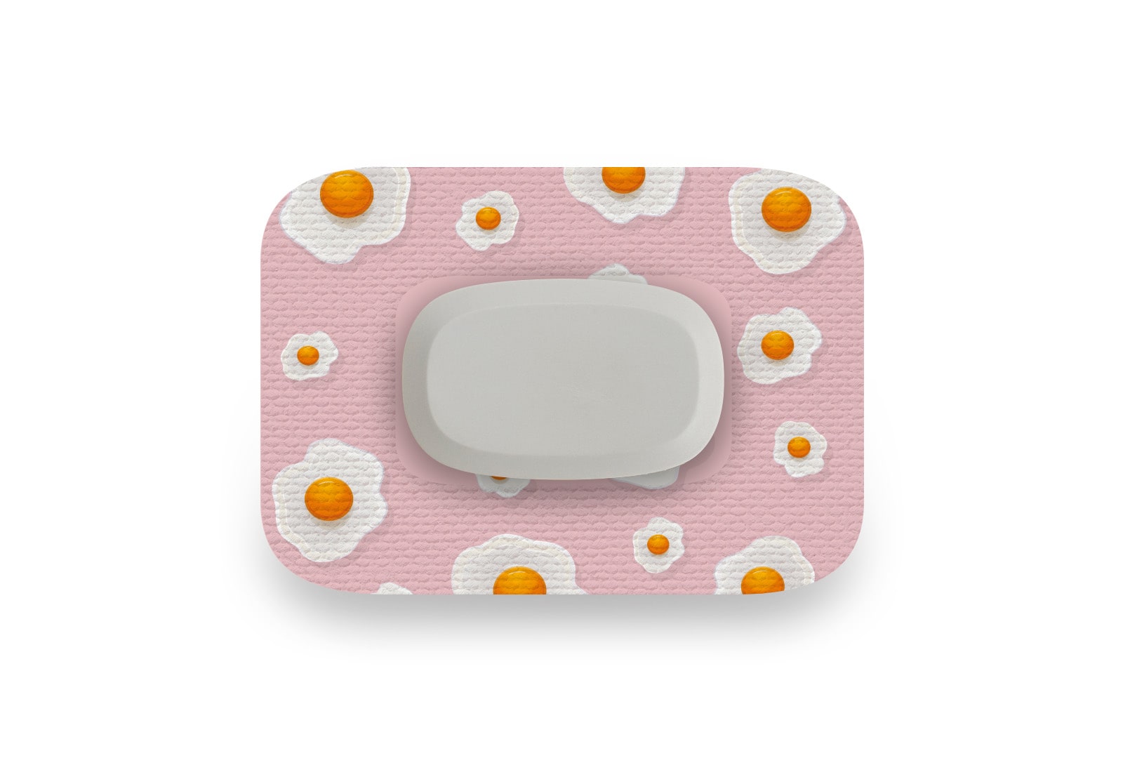 Fried Egg Patch - GlucoRX Aidex for Single diabetes CGMs and insulin pumps